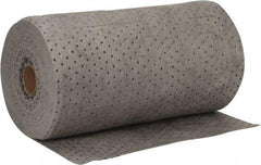 PRO-SAFE - 48 Gal Capacity per Package, Universal Roll - 150' Long x 24" Wide, Gray, Polypropylene - Americas Industrial Supply