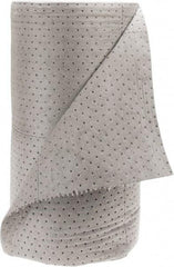 PRO-SAFE - 60 Gal Capacity per Package, Universal Roll - 150' Long x 30" Wide, Gray, Polypropylene - Americas Industrial Supply