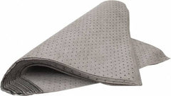 PRO-SAFE - 57 Gal Capacity per Package, Universal Pad - 38" Long x 34" Wide, Gray, Polypropylene - Americas Industrial Supply