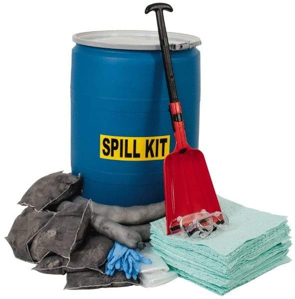 PRO-SAFE - Universal Spill Kit - 55 Gal Polypropylene Drum - Americas Industrial Supply