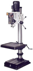 Jet - 20" Swing, Geared Head Drill Press - 12 Speed, 2 hp, Three Phase - Americas Industrial Supply