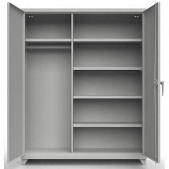 Strong Hold - Storage Cabinets Type: Wardrobe Width (Inch): 60 - Americas Industrial Supply