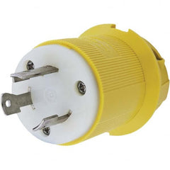 Hubbell Wiring Device-Kellems - 250V 30A NEMA L6-30P Marine Twist Lock Plug - Americas Industrial Supply