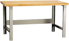 Rousseau Metal - 60 Wide x 30" Deep x 34" High, Laminated Hardwood Workbench - Fixed Legs - Americas Industrial Supply