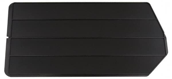 Akro-Mils - 8.4" High, Black Bin Divider - Use with 30265 - Americas Industrial Supply