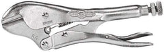 Irwin - 7" OAL Pinch Off Locking Pliers - 1" Jaw Depth, 1-1/4" Jaw Opening, Standard Handle - Americas Industrial Supply