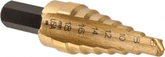 Irwin - 7 Hole Sizes, 6 to 18mm Hole Diam High Speed Steel Speedpoint Step Drill Bit - Americas Industrial Supply