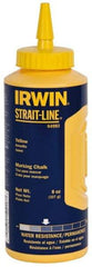 Irwin - 8 Container Chalk Refill - Yellow - Americas Industrial Supply