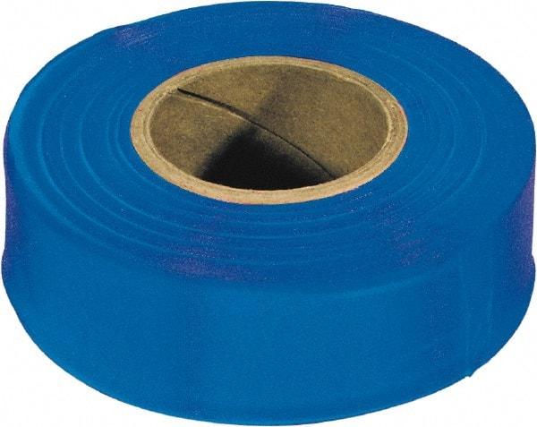 Irwin - 300' Long x 1-3/16" Wide Roll, Vinyl, White Flagging Tape - Americas Industrial Supply