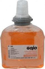 GOJO - 1,200 mL Dispenser Refill Foam Hand Cleaner - Apricot (Color), Fruit Scent - Americas Industrial Supply