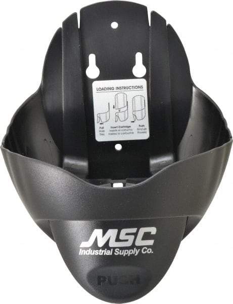 PRO-SOURCE - 4500 mL Liquid Soap Dispenser Hardware - ABS Plastic, Hanging, Black - Americas Industrial Supply