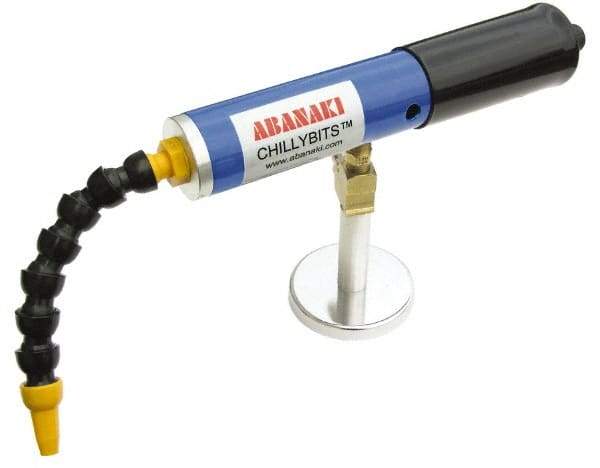 Abanaki - Cold Air Coolant System - 3/8" Hose Inside Diam, Includes Air Chiller, Filter, Magnetic Clamp - Americas Industrial Supply