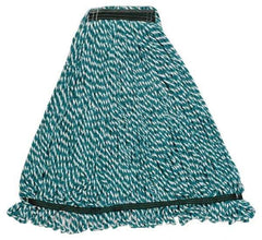 Rubbermaid - Green Head Band, Medium Microfiber Mop Pad - Americas Industrial Supply
