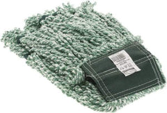 Rubbermaid - Green Head Band, Medium Microfiber Mop Pad - Americas Industrial Supply