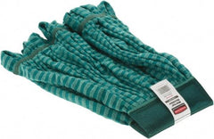 Rubbermaid - Green Head Band, Medium Microfiber Mop Pad - Americas Industrial Supply