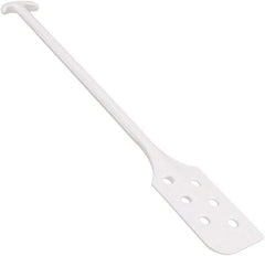Remco - White Polypropylene Mixing Paddle with Holes - 40" Overall Length - Americas Industrial Supply