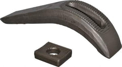 Gibraltar - 1" Stud, Carbon Steel, Plain Strap Clamp - 12" OAL x 2-3/4" Wide x 6-1/4" High, Plain Nose - Americas Industrial Supply