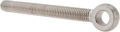 Gibraltar - 5/8-11, External Male Thread, Stainless Steel, Eye Hole Head, Rod End - Uncoated, 5/8" Shank Diam, 6" Hole Center to End, Grade 304, 5-1/4" Thread Length - Americas Industrial Supply