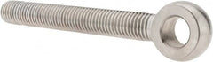 Gibraltar - 3/4-10, External Male Thread, Stainless Steel, Eye Hole Head, Rod End - Uncoated, 3/4" Shank Diam, 6" Hole Center to End, Grade 304, 5-1/8" Thread Length - Americas Industrial Supply