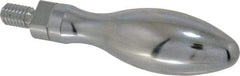 Gibraltar - 3/8-16 Threaded Stem, Revolving Handwheel & Machine Handle - Carbon Steel Bulb Shape Handle, 11/16" Long Carbon Steel Stem, 3-3/8" Handle Length, 4-1/16" OAL - Americas Industrial Supply