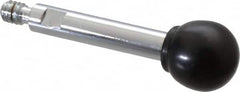 Gibraltar - 1/4-20 Stem, 3/4" Knob Diam, 0.31" Shaft Diam, Gear Lever Arm with Ball Knob - 3/8" Thread Length, 2.3" Handle Length, Steel Shaft, Phenolic Knob - Americas Industrial Supply