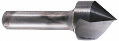 Hertel - 1-1/4" Head Diam, 3/4" Shank Diam, 1 Flute 82° Solid Carbide Countersink - Americas Industrial Supply