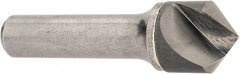 Hertel - 3/4" Head Diam, 1/2" Shank Diam, 1 Flute 100° Solid Carbide Countersink - Americas Industrial Supply
