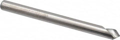 Hertel - 1/8" Head Diam, 1/8" Shank Diam, 1 Flute 82° Solid Carbide Countersink - Americas Industrial Supply