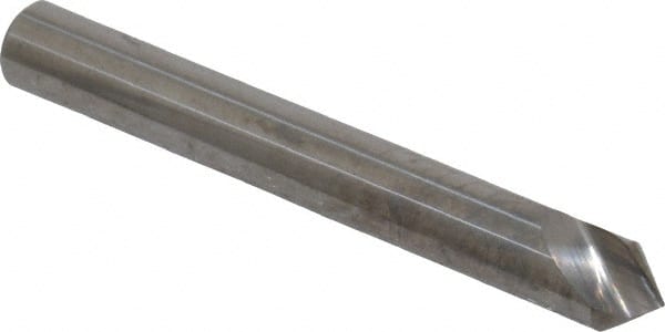 Hertel - 3/16" Head Diam, 3/16" Shank Diam, 1 Flute 82° Solid Carbide Countersink - Americas Industrial Supply