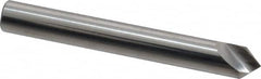 Hertel - 1/4" Head Diam, 1/4" Shank Diam, 1 Flute 82° Solid Carbide Countersink - Americas Industrial Supply