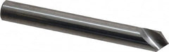 Hertel - 1/4" Head Diam, 1/4" Shank Diam, 1 Flute 90° Solid Carbide Countersink - Americas Industrial Supply