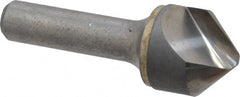 Hertel - 1" Head Diam, 1/2" Shank Diam, 1 Flute 90° Solid Carbide Countersink - Americas Industrial Supply
