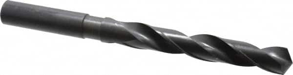 Hertel - 7/8" 118° Spiral Flute High Speed Steel Taper Length Drill Bit - Americas Industrial Supply