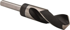 Hertel - 1-3/64" Drill, 118° Point, High Speed Steel Silver Deming & Reduced Shank Drill Bit - Americas Industrial Supply