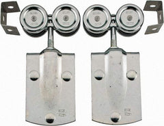 National Mfg. - 2 Piece, Box Rail Hanger with Strap - Use with Square Box Track - Americas Industrial Supply