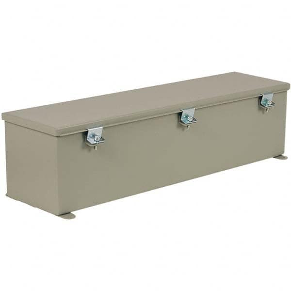 Wiegmann - NEMA 12 Steel Junction Box Enclosure with Hinge Cover - Americas Industrial Supply