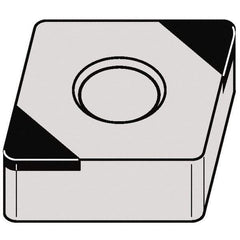 Kennametal - CNGA433 FWMT Grade KBH20 PCBN Turning Insert - Nano-Composite Finish, 80° Diamond, 1/2" Inscr Circle, 3/16" Thick, 3/64" Corner Radius - Americas Industrial Supply