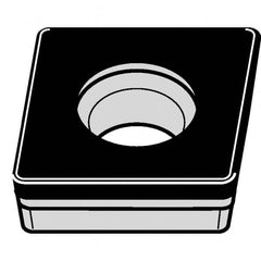 Kennametal - CCGW32.52 E Grade KB1345 PCBN Turning Insert - 80° Diamond, 3/8" Inscr Circle, 5/32" Thick, 1/32" Corner Radius - Americas Industrial Supply