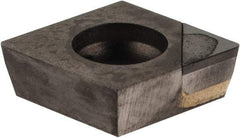 Kennametal - CPGW21.50.5 F Grade KD1425 Polycrystalline Diamond (PCD) Turning Insert - 80° Diamond, 1/4" Inscr Circle, 3/32" Thick, 0.0079" Corner Radius - Americas Industrial Supply