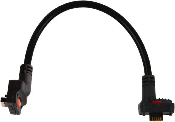 Mitutoyo - 6" Long SPC Connecting Cable - Use with Digimatic Micrometer - Americas Industrial Supply