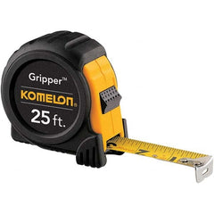 Komelon - 25' x 1" Yellow Blade Tape Measure - Americas Industrial Supply