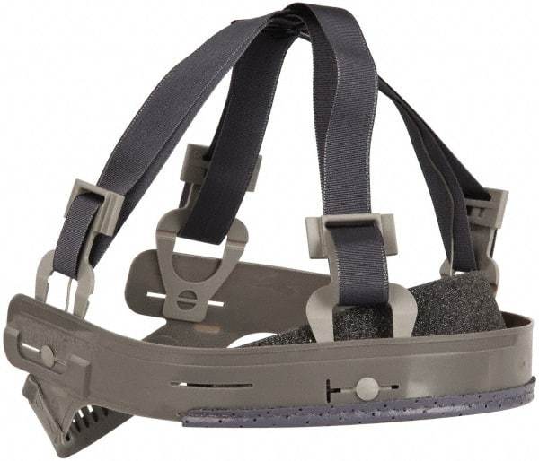 MSA - 4 Point Suspension, Pinlock, Replacement Suspension - MSA V-Gard Compatibility, Nylon - Americas Industrial Supply