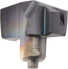 Iscar - Series ICM, 0.488" Diam Grade IC908 140° Replaceable Drill Tip - Carbide, TiAlN Finish, 12 Seat Size, Through Coolant - Americas Industrial Supply