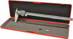 Starrett - 0 to 300mm Range, 0.01mm Resolution, IP67 Electronic Caliper - Stainless Steel with 2-1/2" Stainless Steel Jaws, 0.0015" Accuracy, Serial Output - Americas Industrial Supply