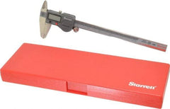 Starrett - 0 to 200mm Range, 0.01mm Resolution, IP67 Electronic Caliper - Stainless Steel with 1-7/8" Stainless Steel Jaws, 0.02mm Accuracy, Serial Output - Americas Industrial Supply