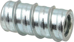 Powers Fasteners - 1/2" Diam, 1-11/16" OAL, 2-1/4" Min Embedment Drop-In Concrete Anchor - Steel, Zinc-Plated Finish, 29/32" Thread Length - Americas Industrial Supply