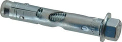 Powers Fasteners - 1/2" Diam, 1/2" Drill, 3" OAL, 1-1/4" Min Embedment Sleeve Concrete Anchor - 1018 Steel, Hex Nut Head, Hex Drive - Americas Industrial Supply