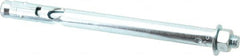 Powers Fasteners - 1/2" Diam, 1/2" Drill, 6" OAL, 1-1/4" Min Embedment Sleeve Concrete Anchor - 1018 Steel, Hex Nut Head, Hex Drive - Americas Industrial Supply
