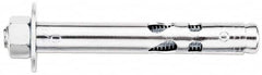 Powers Fasteners - 3/4" Diam, 3/4" Drill, 8-1/4" OAL, Sleeve Concrete Anchor - 1018 Steel, Hex Nut Head, Hex Drive - Americas Industrial Supply
