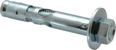 Powers Fasteners - 3/4" Diam, 3/4" Drill, 4-1/4" OAL, Sleeve Concrete Anchor - 1018 Steel, Hex Nut Head, Hex Drive - Americas Industrial Supply